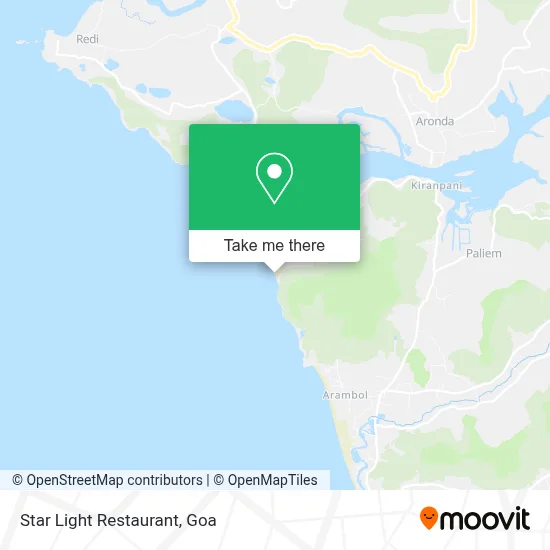 Star Light Restaurant map