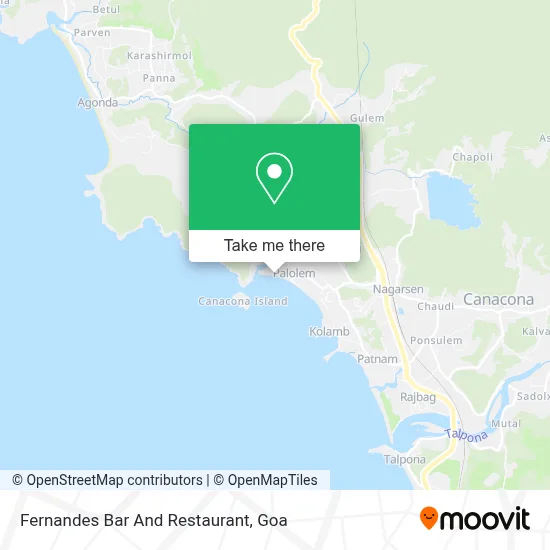 Fernandes Bar And Restaurant map