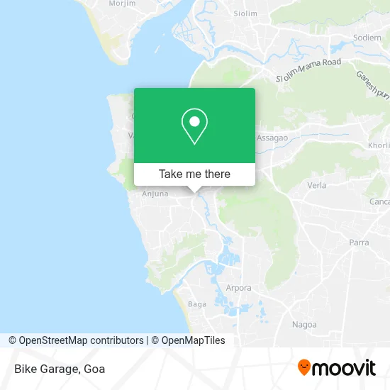 Bike Garage map
