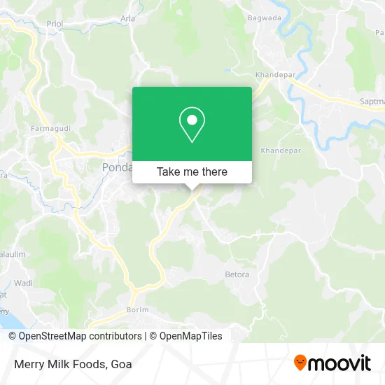 Merry Milk Foods map
