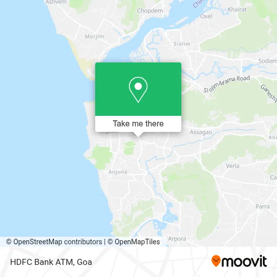 Hdfc Bank Atm map