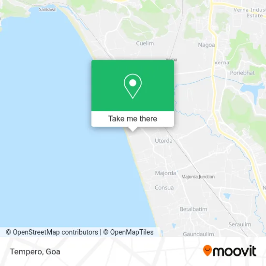 Tempero map