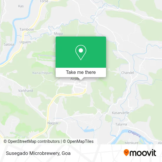 Susegado Microbrewery map