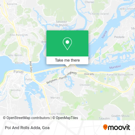 Poi And Rolls Adda map