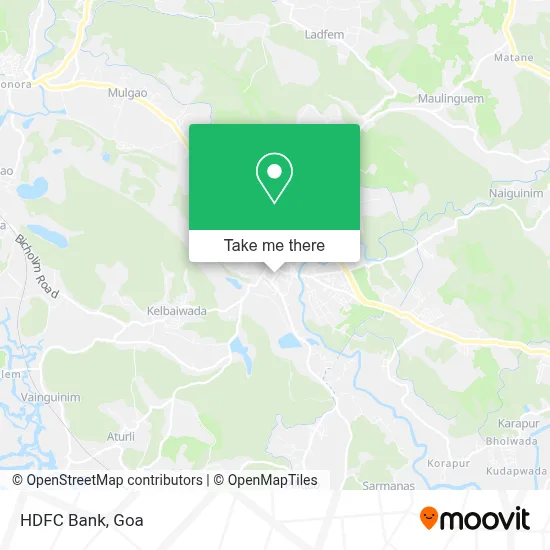 Hdfc Bank map