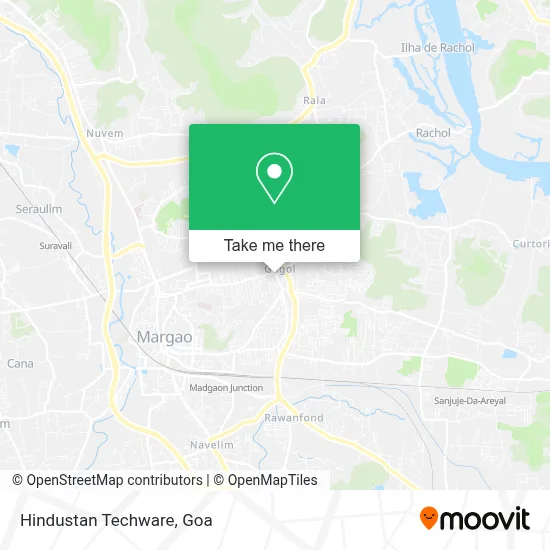 Hindustan Techware map