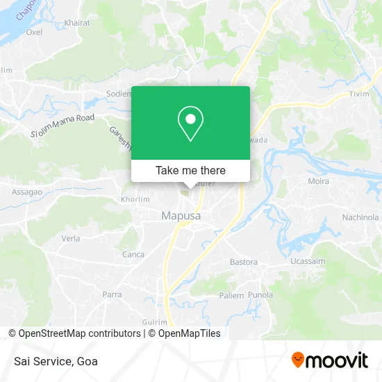 Sai Service map
