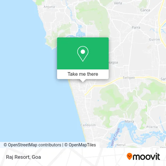 Raj Resort map