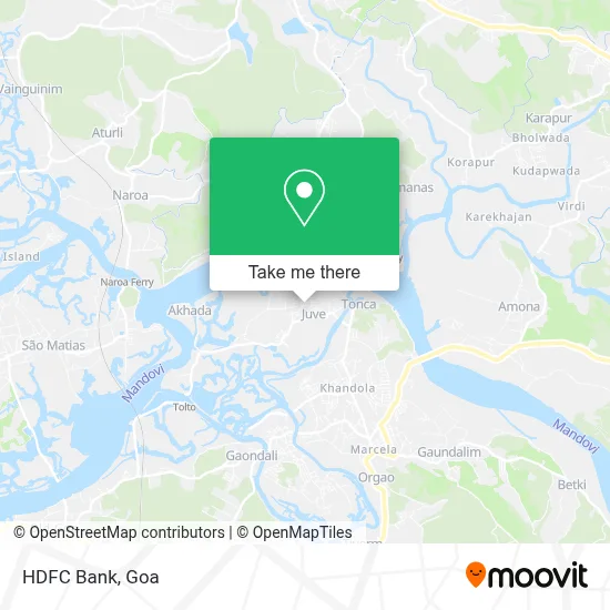Hdfc Bank map