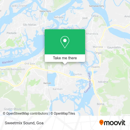Sweetmix Sound map