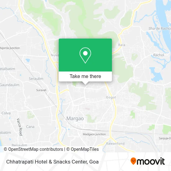 Chhatrapati Hotel & Snacks Center map