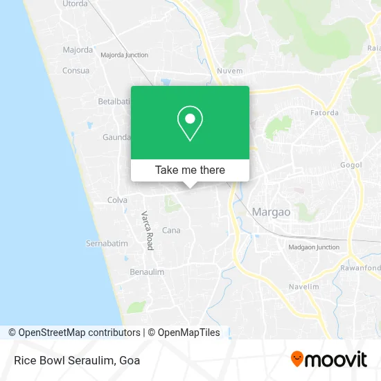 Rice Bowl Seraulim map