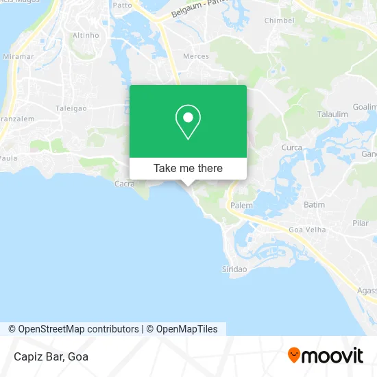 Capiz Bar map
