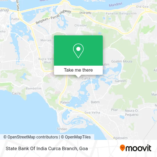 State Bank Of India Curca Branch map