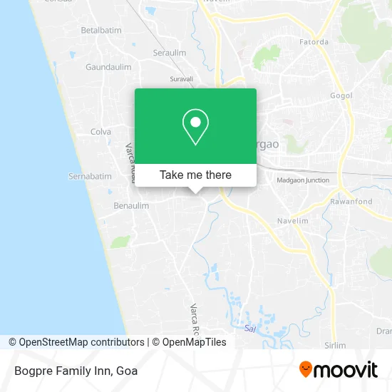 Bogpre Family Inn map