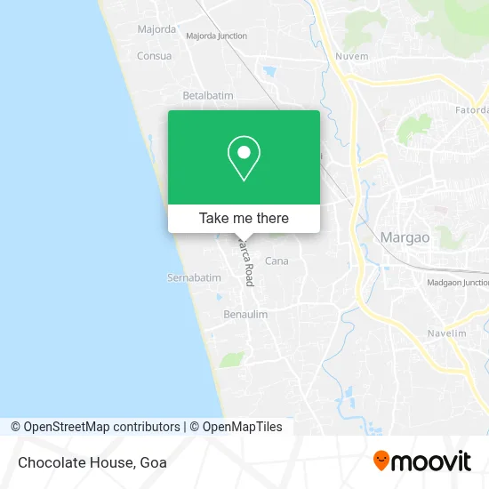 Chocolate House map