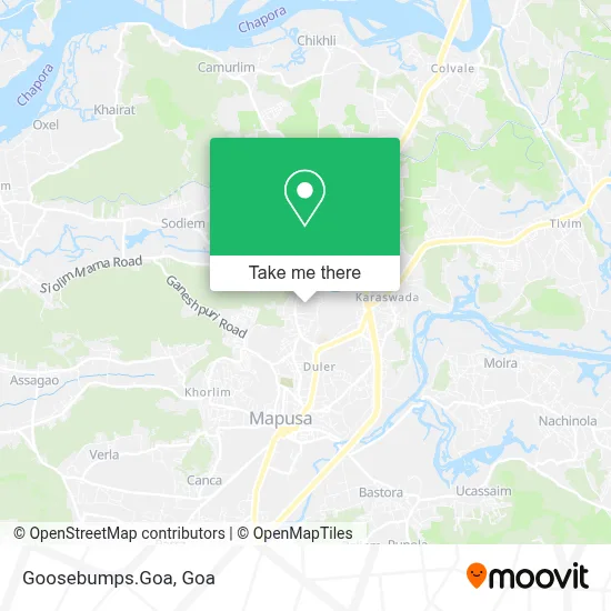 Goosebumps.Goa map