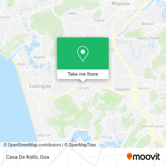 Casa De Kollo map