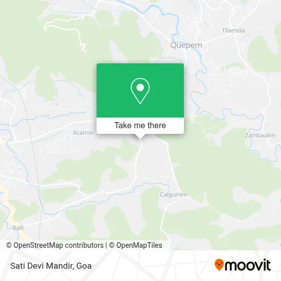 Sati Devi Mandir map