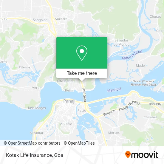 Kotak Life Insurance map
