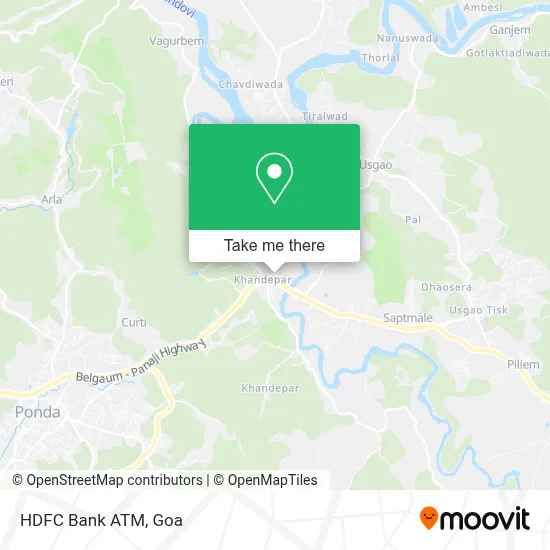 Hdfc Bank Atm map