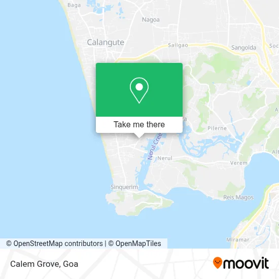 Calem Grove map