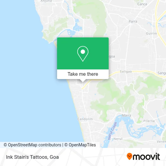 Ink Stain's Tattoos map