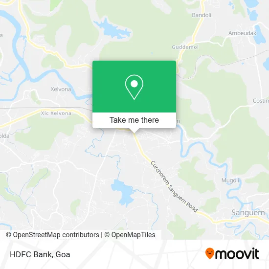 Hdfc Bank map