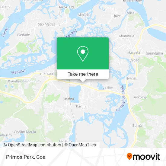 Primos Park map