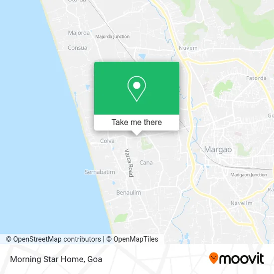 Morning Star Home map