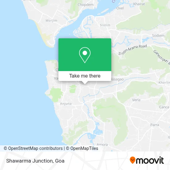 Shawarma Junction map