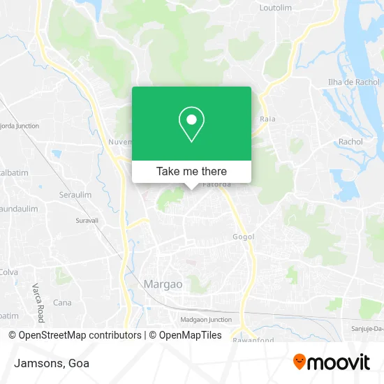Jamsons map