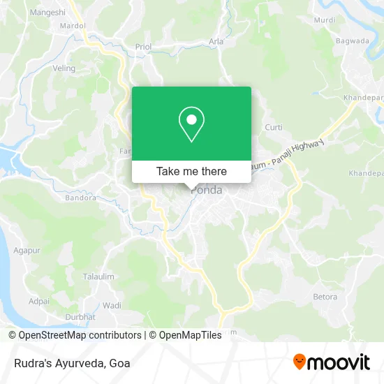Rudra's Ayurveda map