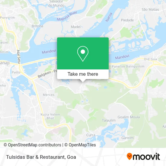 Tulsidas Bar & Restaurant map