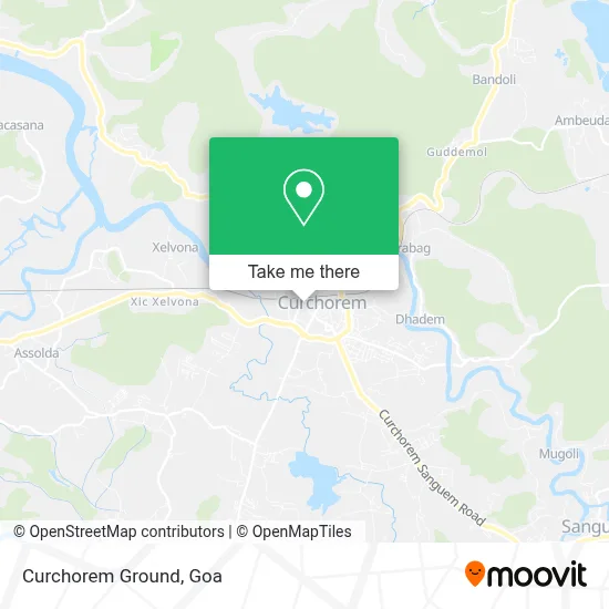 Curchorem Ground map