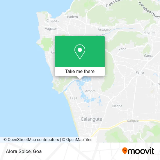 Alora Spice map