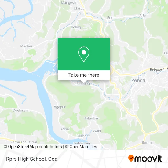 Rprs High School map