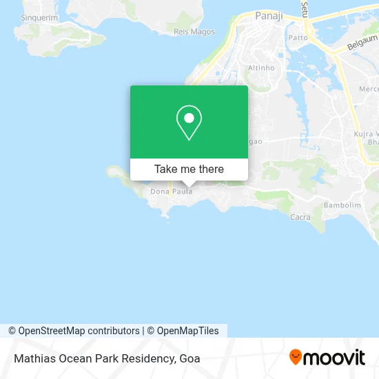 Mathias Ocean Park Residency map