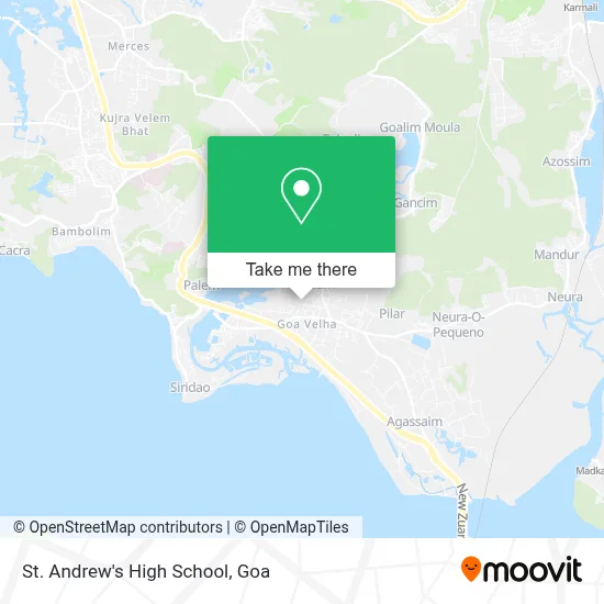 St. Andrew's High School map