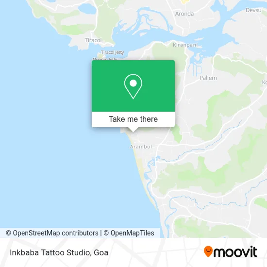 Inkbaba Tattoo Studio map