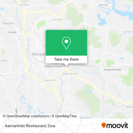 Aamantran Restaurant map