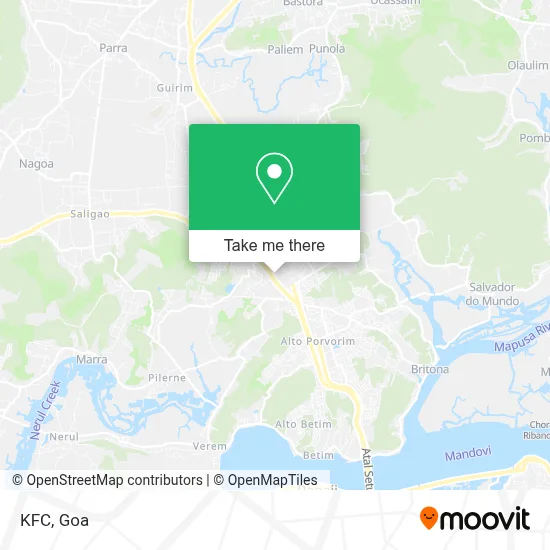 Kfc map