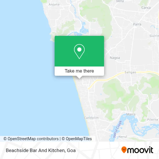 Beachside Bar And Kitchen map