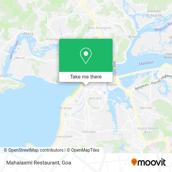 Mahalaxmi Restaurant map