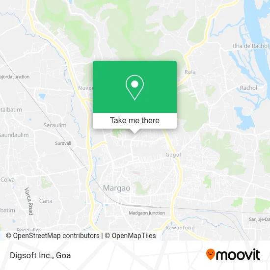 Digsoft Inc. map