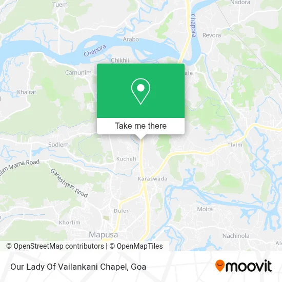 Our Lady Of Vailankani Chapel map