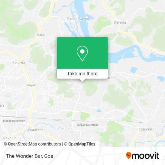 The Wonder Bar map