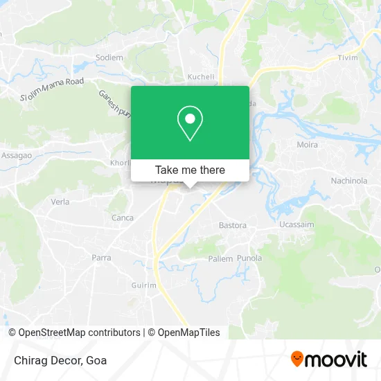 Chirag Decor map