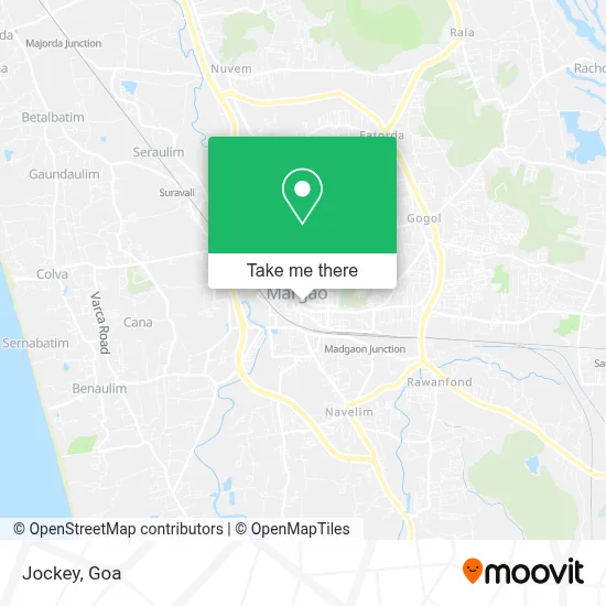 Jockey map