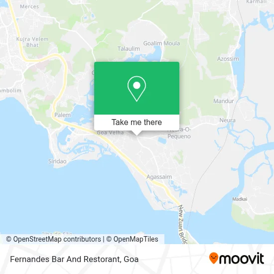 Fernandes Bar And Restorant map